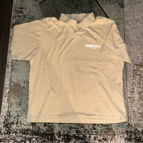 Essentials Large Collared T Shirt - Picture 3 of 7